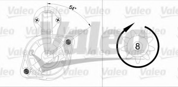 Стартер VALEO 455964