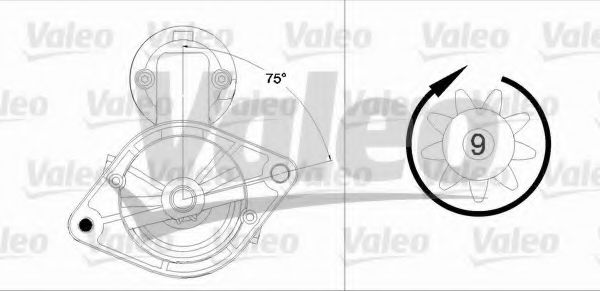 Стартер VALEO 458191