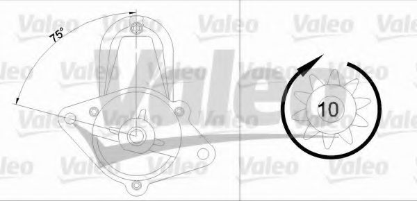 Стартер VALEO 458228