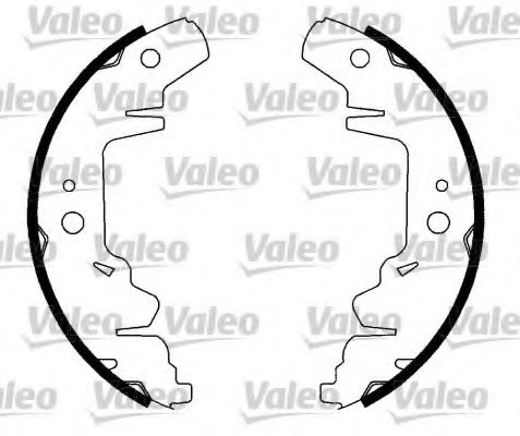 Тормозные колодки барабанные VALEO 562760