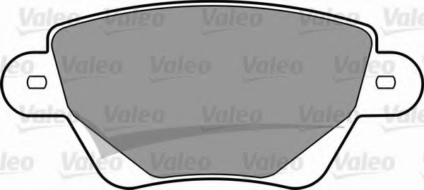 Тормозные колодки VALEO 598527