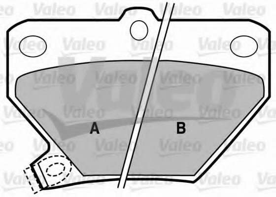 Тормозные колодки VALEO 598577