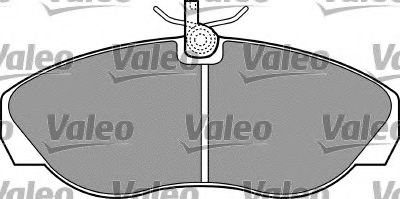 Тормозные колодки VALEO 598429