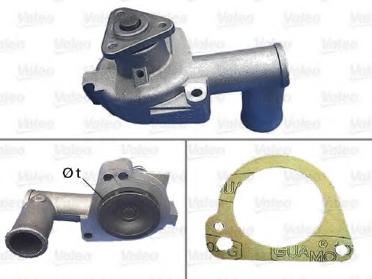 Водяной насос VALEO 506001