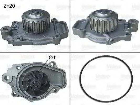 Водяной насос VALEO 506028
