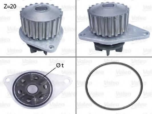 Водяной насос VALEO 506035