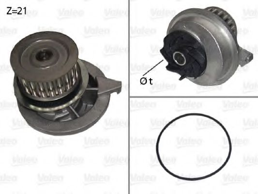 Водяной насос VALEO 506080