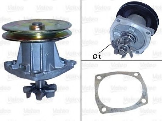 Водяной насос valeo 506092