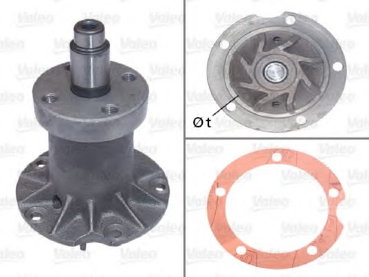 Водяной насос VALEO 506097