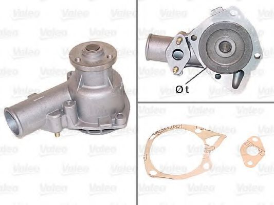 Водяной насос valeo 506098