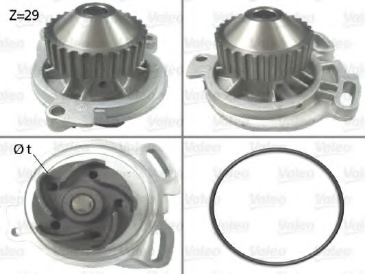 Водяной насос VALEO 506132