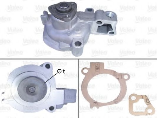 Водяной насос VALEO 506165