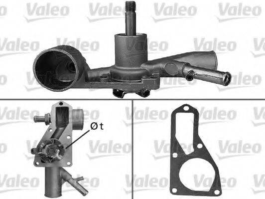 Водяной насос valeo 506272