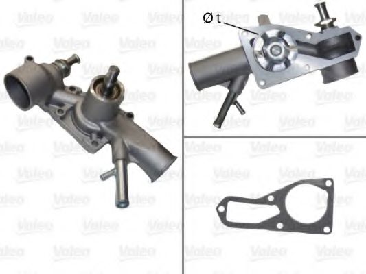 Водяной насос valeo 506273
