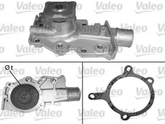 Водяной насос VALEO 506284