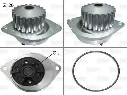 Водяной насос VALEO 506290