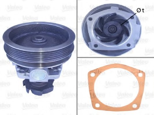 Водяной насос VALEO 506299