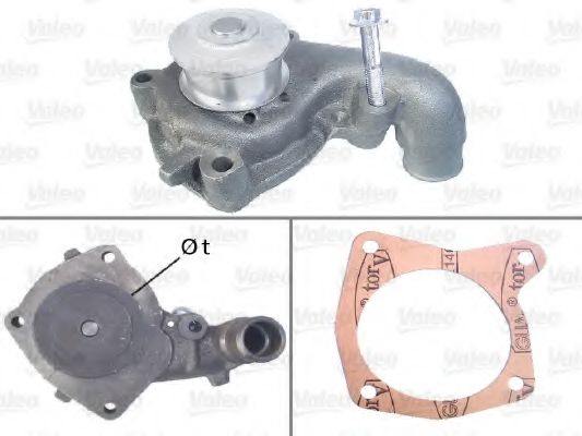 Водяной насос VALEO 506301