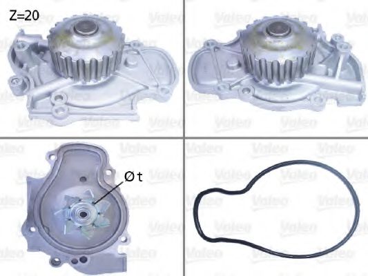 Водяной насос VALEO 506321