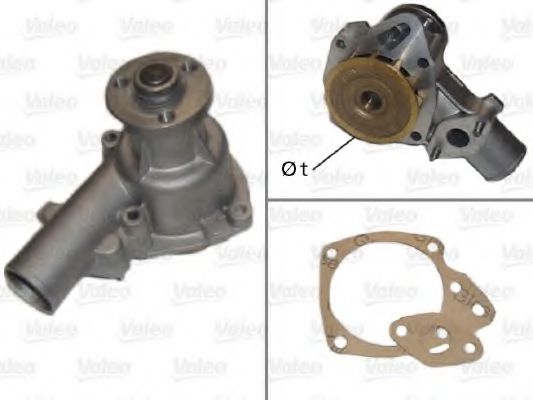 Водяной насос valeo 506352