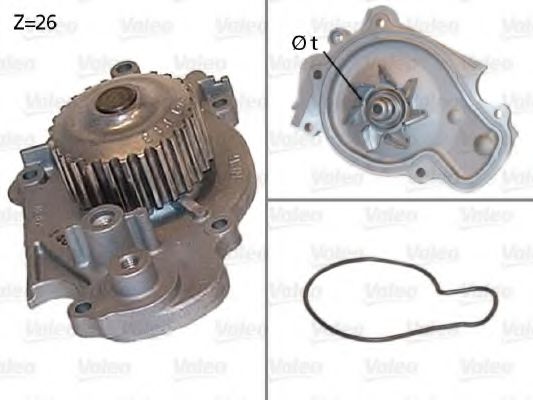 Водяной насос VALEO 506443