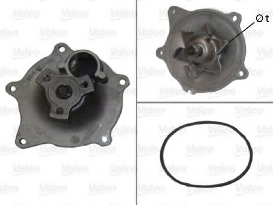 Водяной насос VALEO 506454