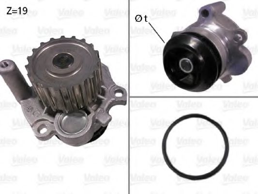 Водяной насос VALEO 506533
