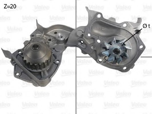Водяной насос VALEO 506564