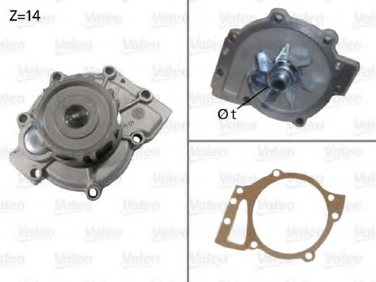 Водяной насос VALEO 506588