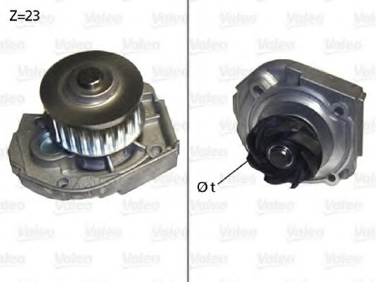 Водяной насос VALEO 506598