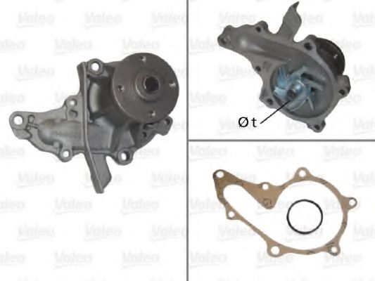 Водяной насос VALEO 506653