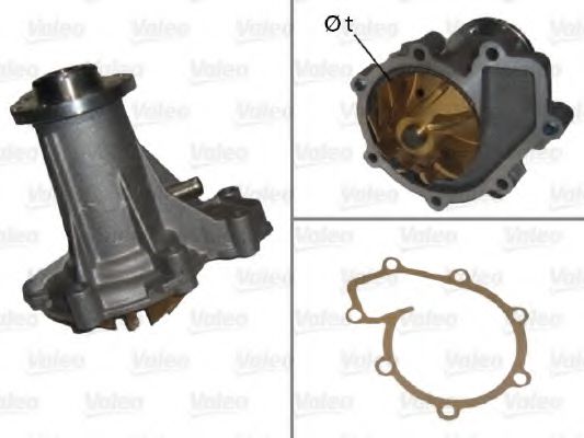 Водяной насос VALEO 506671