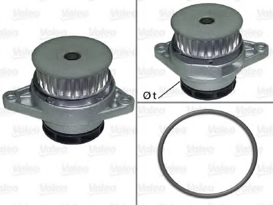Водяной насос VALEO 506706