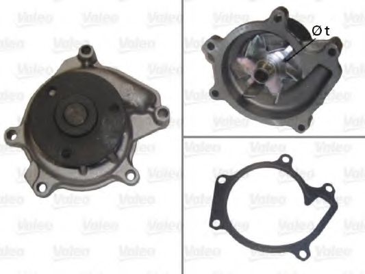 Водяной насос VALEO 506707