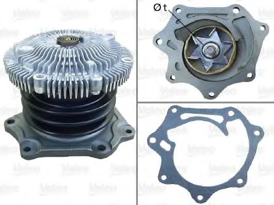 Водяной насос VALEO 506733