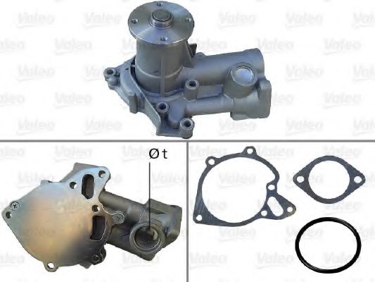 Водяной насос VALEO 506778