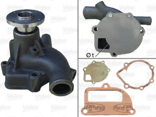 Водяной насос VALEO 506779