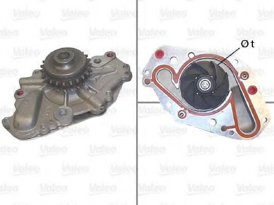 Водяной насос VALEO 506803