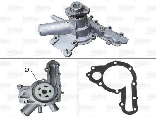 Водяной насос VALEO 506861
