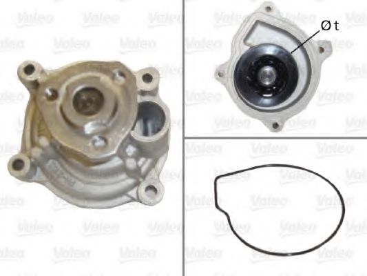 Водяной насос VALEO 506867
