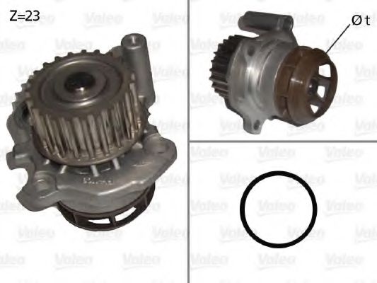 Водяной насос VALEO 506876
