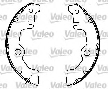 Тормозные колодки барабанные VALEO 562101