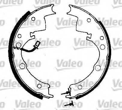 Тормозные колодки барабанные VALEO 562579
