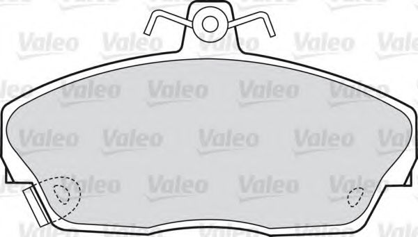 Тормозные колодки VALEO 598022