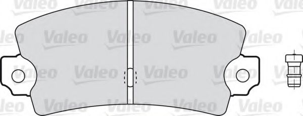 Тормозные колодки VALEO 598085