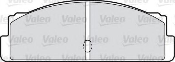Тормозные колодки VALEO 598088
