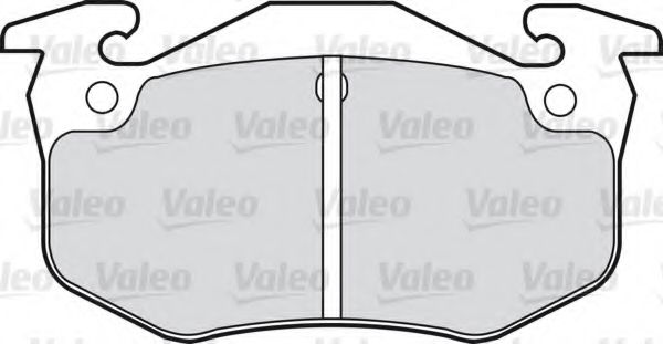 Тормозные колодки VALEO 598396