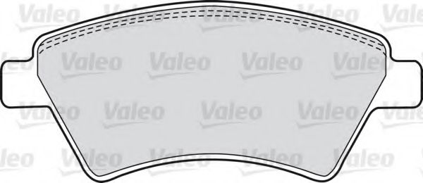 Тормозные колодки VALEO 598526