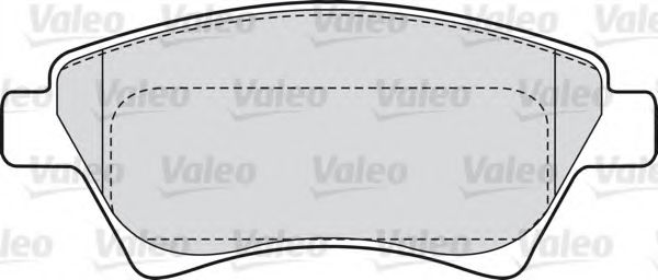 Тормозные колодки VALEO 598558
