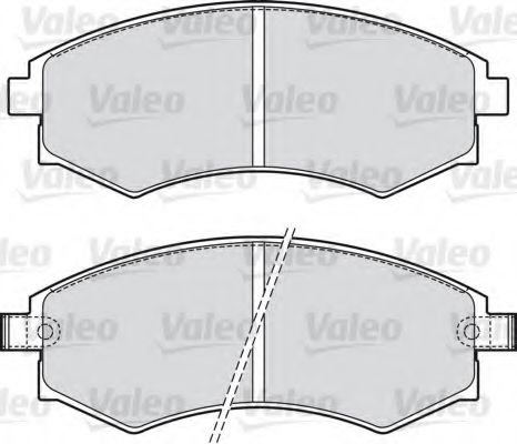 Тормозные колодки VALEO 598574